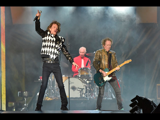 С другими участниками группы The Rolling Stones, 2019 год