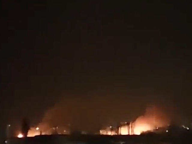 Нанесен воздушный удар по иранским объектам на востоке Сирии