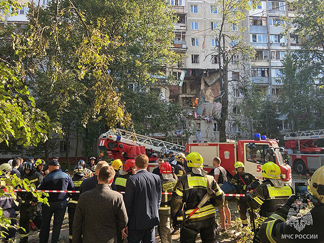 Взрыв в жилом доме в подмосковной Балашихе, есть жертвы