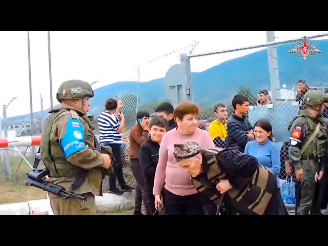 Поток беженцев из Нагорного Карабаха/Арцаха в Армению. Фоторепортаж