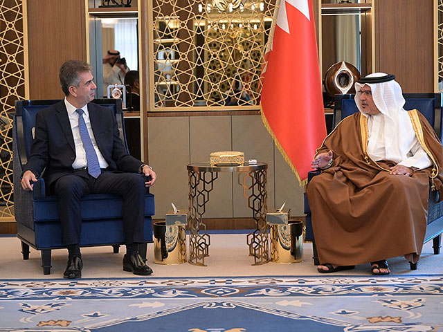 Глава МИДа Израиля встретился с наследным принцем Бахрейна