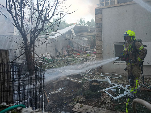 В Ришон ле-Ционе ракета попала в дом