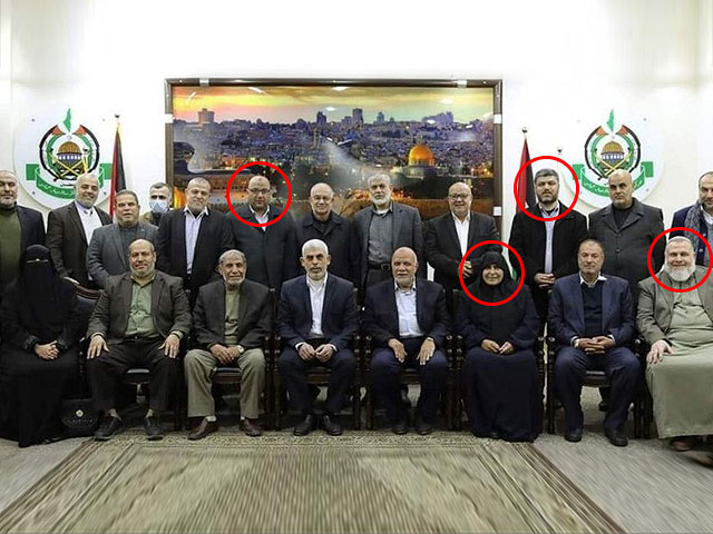 Отмечены ликвидированные в октябре 2023 года члены политбюро ХАМАСа