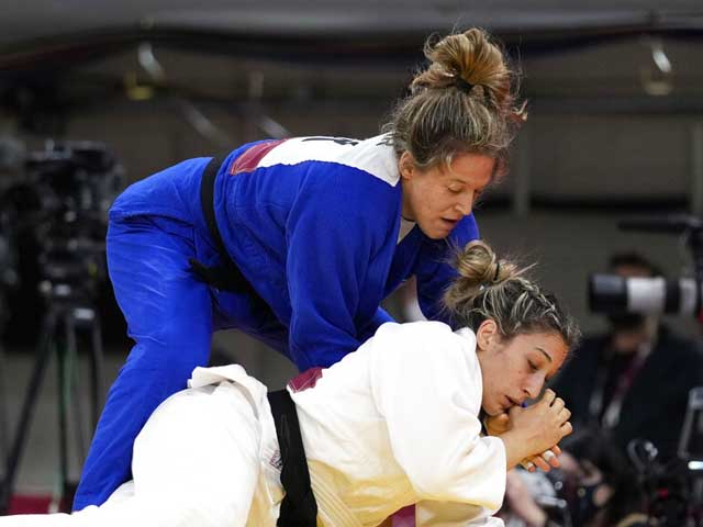 Гили Шарир завоевала серебряную медаль чемпионата Европы по дзюдо
