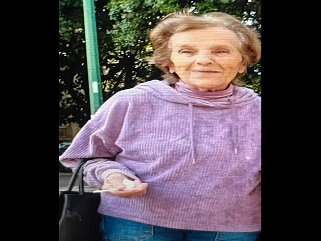 Внимание, розыск: пропала 86-летняя Долорес Аксельрод из Гиватаима