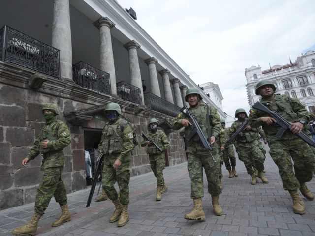 Ecuador declares internal armed conflict, releases hostages from television studio