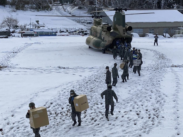 Доставка гуманитарной помощи в Вадзиму