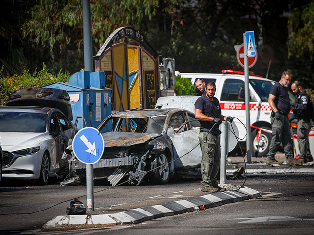 Взрыв автомобиля в Хайфе, тяжело ранен мужчина