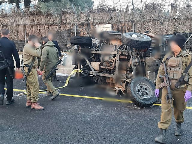 Авария в Иудее: один погибший, четверо пострадавших