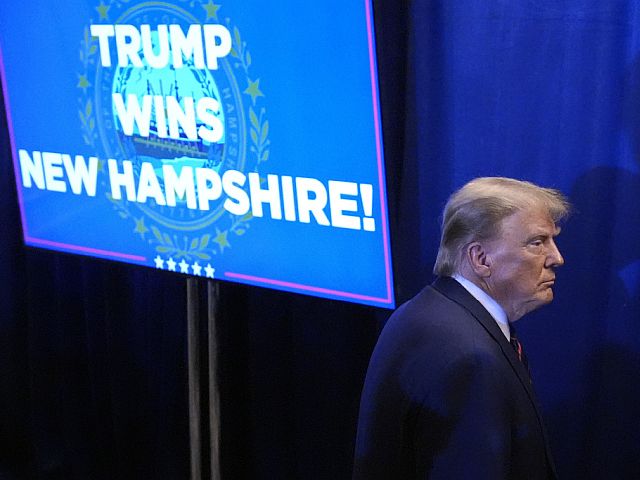 Трамп одержал победу на праймериз в Нью-Гэмпшире