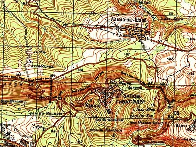 Подозрение на проникновение террористов в районе Ханиты, около границы с Ливаном
