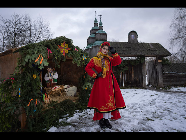 Деревня Пирогово в Киевской области, Украина