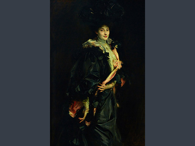 Lady Sassoon, 1907. Oil paint on canvas; 157.5 x 104 cm