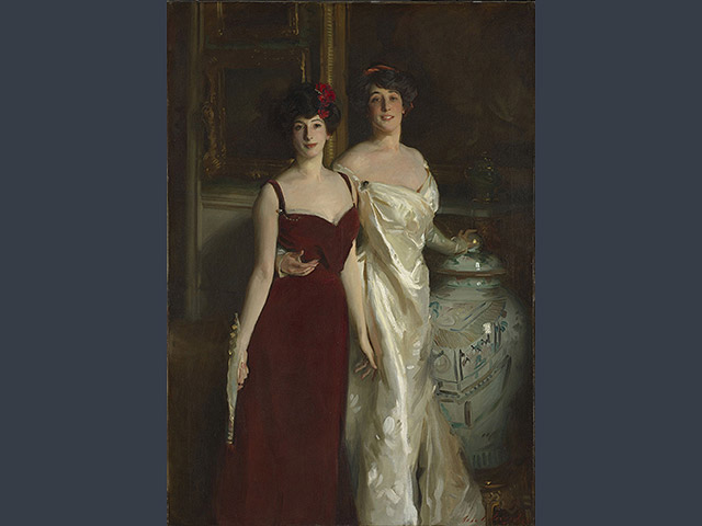 Ena and Betty, Daughters of Asher and Mrs Wertheimer, 1901. Oil paint on canvas; 185.4 x 130.8 cm