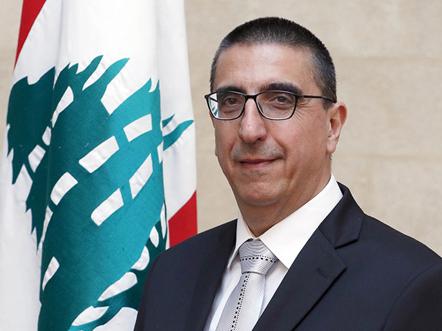 Министр социального обеспечения в правительстве Ливана Эктор Хадджар
