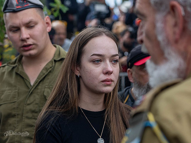 Похороны старшего сержанта Симона (Семена) Шломова. Фоторепортаж