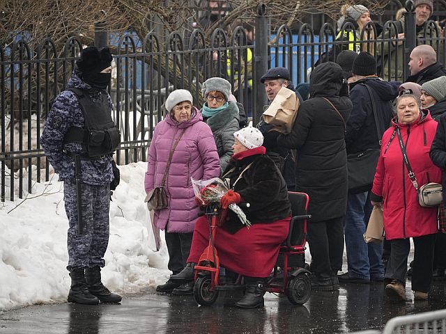 В Москве готовятся к церемонии прощания с Алексеем Навальным
