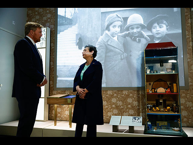 Король Нидерландов Виллем-Александр на церемонии открытия Музея Холокоста