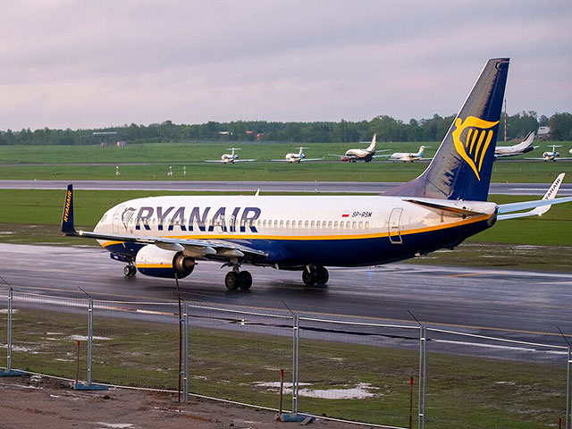 Авиакомпания Ryanair отменила все рейсы из Израиля в ближайшие месяцы