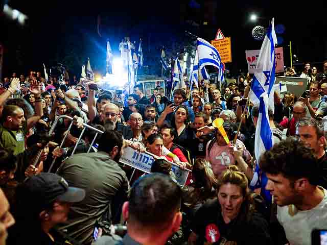 В Иерусалиме произошли столкновения между демонстрантами и полицией