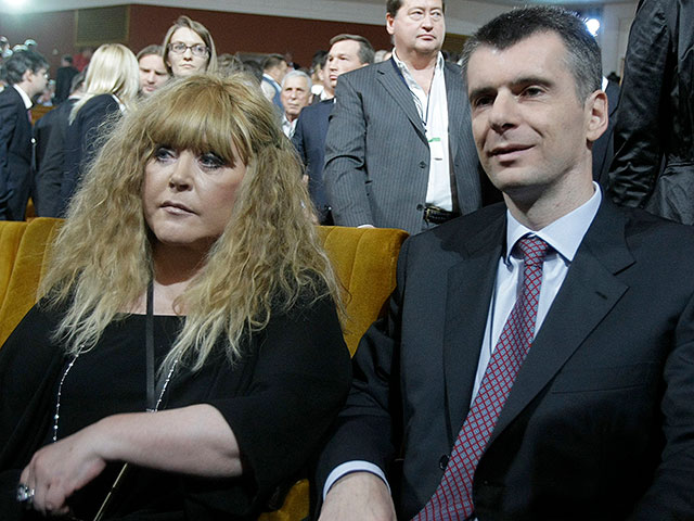 С Михаилом Прохоровым, 2011 год