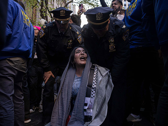 Новые формы антиизраильского протеста в Нью-Йорке. Фоторепортаж