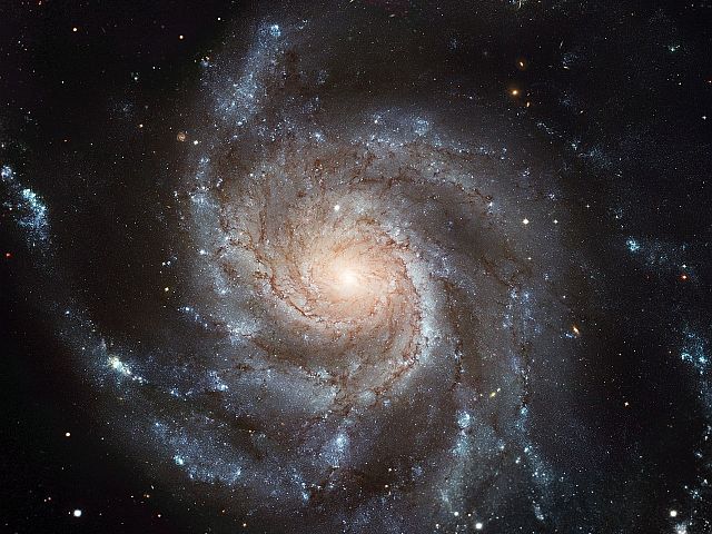Спиральная галактика Messier 101 (M 101)