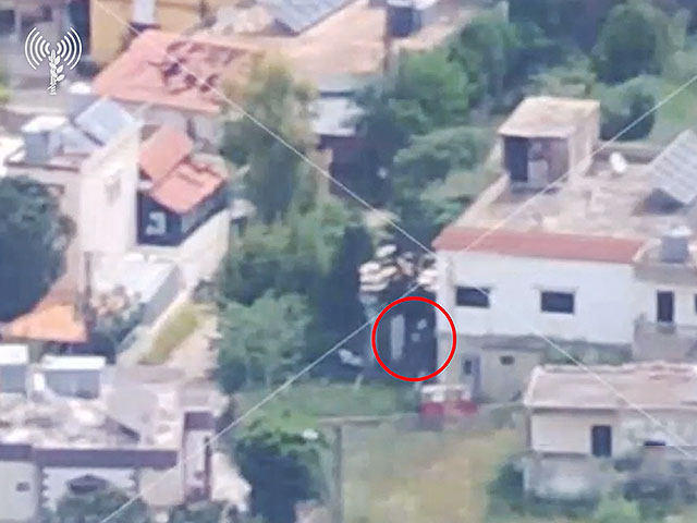 ВВС ЦАХАЛа нанесли удар по строению "Хизбаллы" в деревне Айта аш-Шааб. Видео