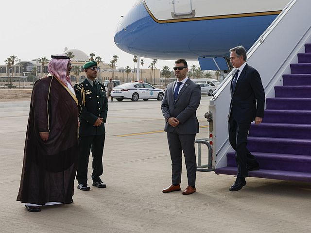 Arrival of Blinken in Saudi Arabia