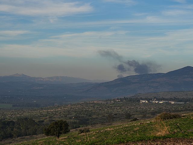 Ливанские источники сообщают, что из Ливана обстреляна гора Дов