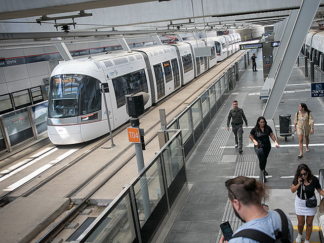 "Данкаль" объявил о временной отмене маршрута R1 тель-авивского трамвая