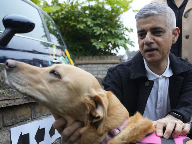 Sadiq Khan became the first mayor of London to be elected for the third time.