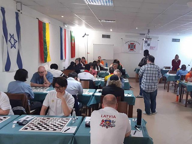 Команда Израиля заняла 4-е место в классическом зачете на ЧМ по международным шашкам