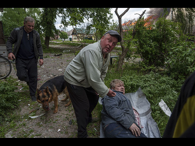 Война в Украине: эвакуация жителей Волчанска. Фоторепортаж