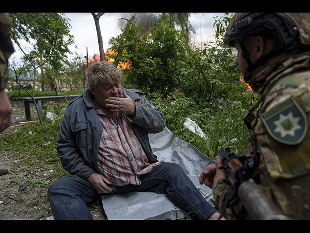 Война в Украине: эвакуация жителей Волчанска. Фоторепортаж