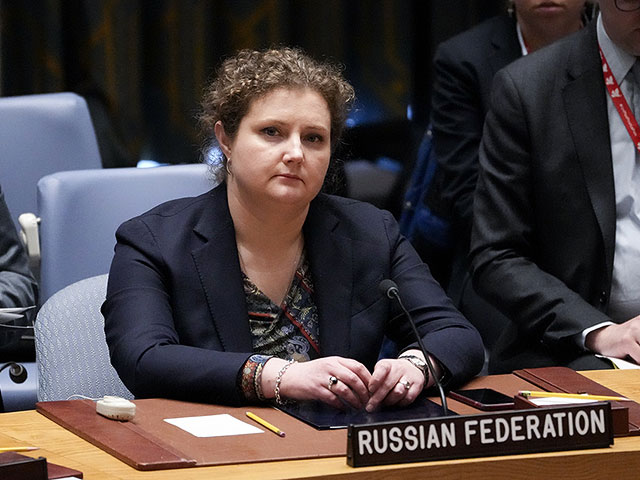 Russia’s representative at the UN Security Council refers to Israel as “West Jerusalem”