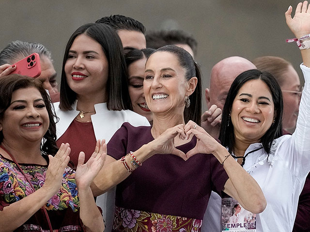 В борьбе двух женщин за пост президента Мексики лидирует еврейка Клаудиа Шейнбаум