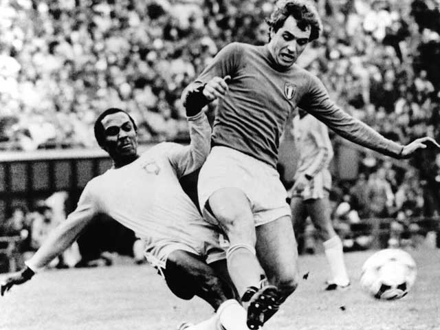 Чемпионат мира 1978 года. Матч за третье место Бразилия - Италия. Амарал против Роберто Беттеги