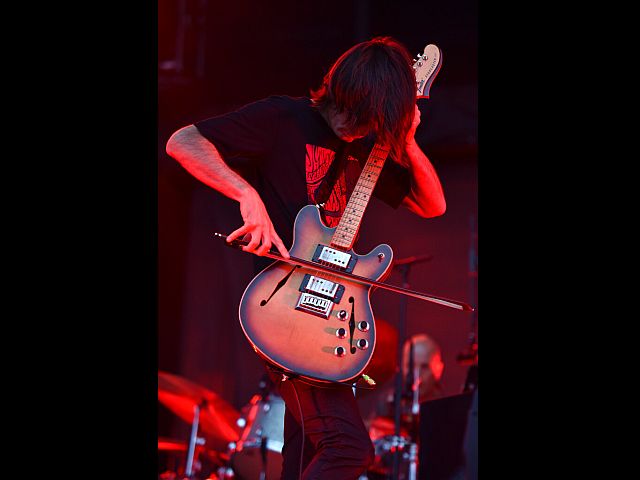 Джонни Гринвуд, гитарист знаменитой группы Radiohead