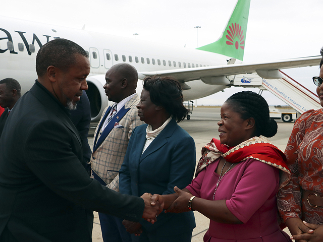 Vice President aboard missing plane in Malawi