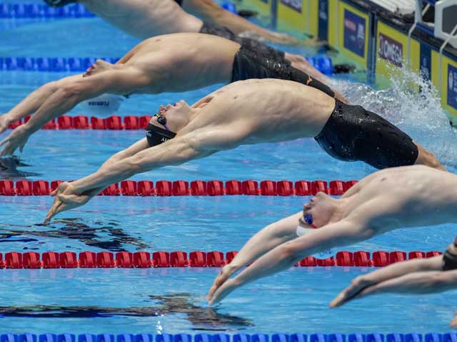 Чемпионат Европы по плаванию.  Давид Герчик выполнил олимпийский норматив