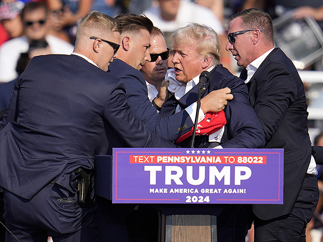 Покушение на Дональда Трампа в Пенсильвании. Фоторепортаж