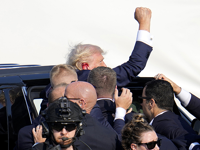 Покушение на Дональда Трампа в Пенсильвании. Фоторепортаж