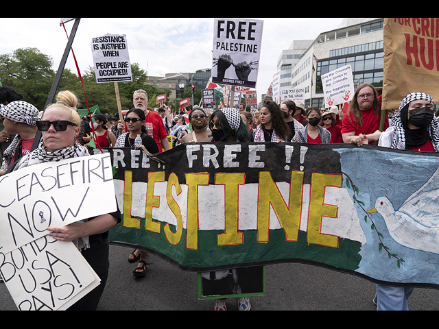 Выступление Нетаниягу в Конгрессе США и протесты в Вашингтоне. Фоторепортаж