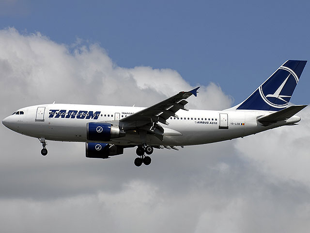 Tarom временно возобновляет полеты в Израиль