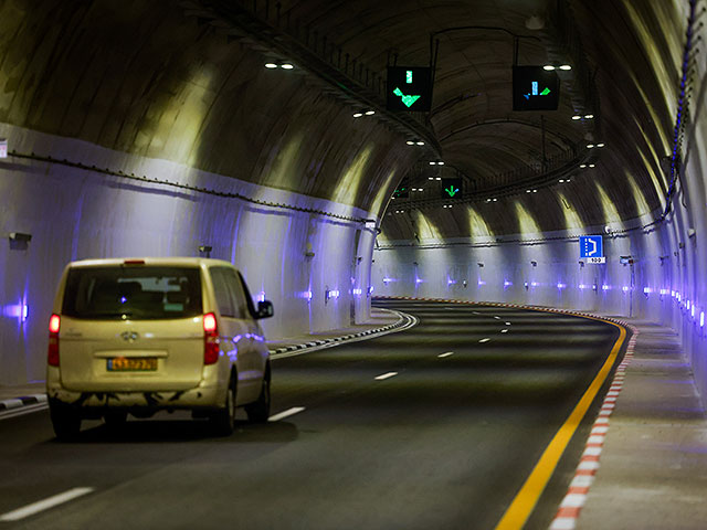 New Jerusalem tunnels open to traffic towards Maale Adumim and the Dead Sea