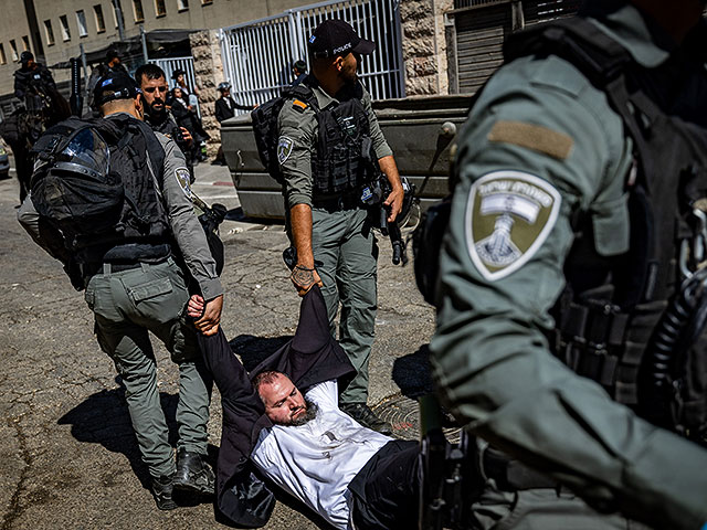 Беспорядки в Иерусалиме: харедим против призыва в ЦАХАЛ. Фоторепортаж