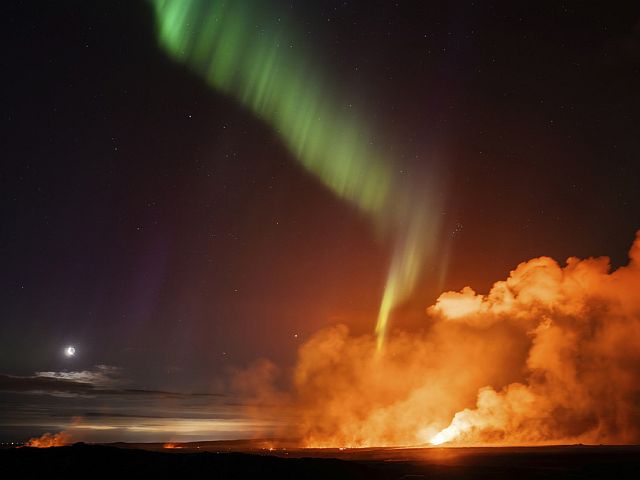 Извержение вулкана в Исландии. Фоторепортаж
