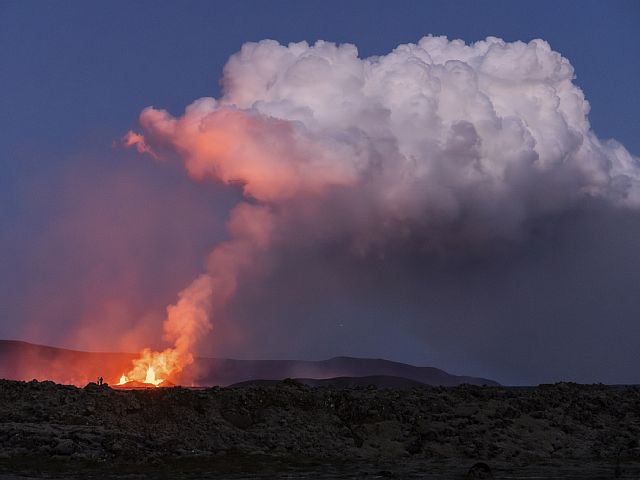 Извержение вулкана в Исландии. Фоторепортаж
