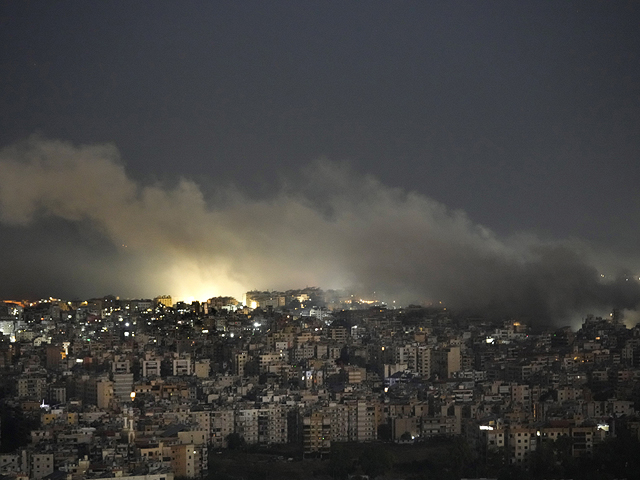 Sources in Lebanon: IDF launches intensive strikes against targets in Beirut and beyond